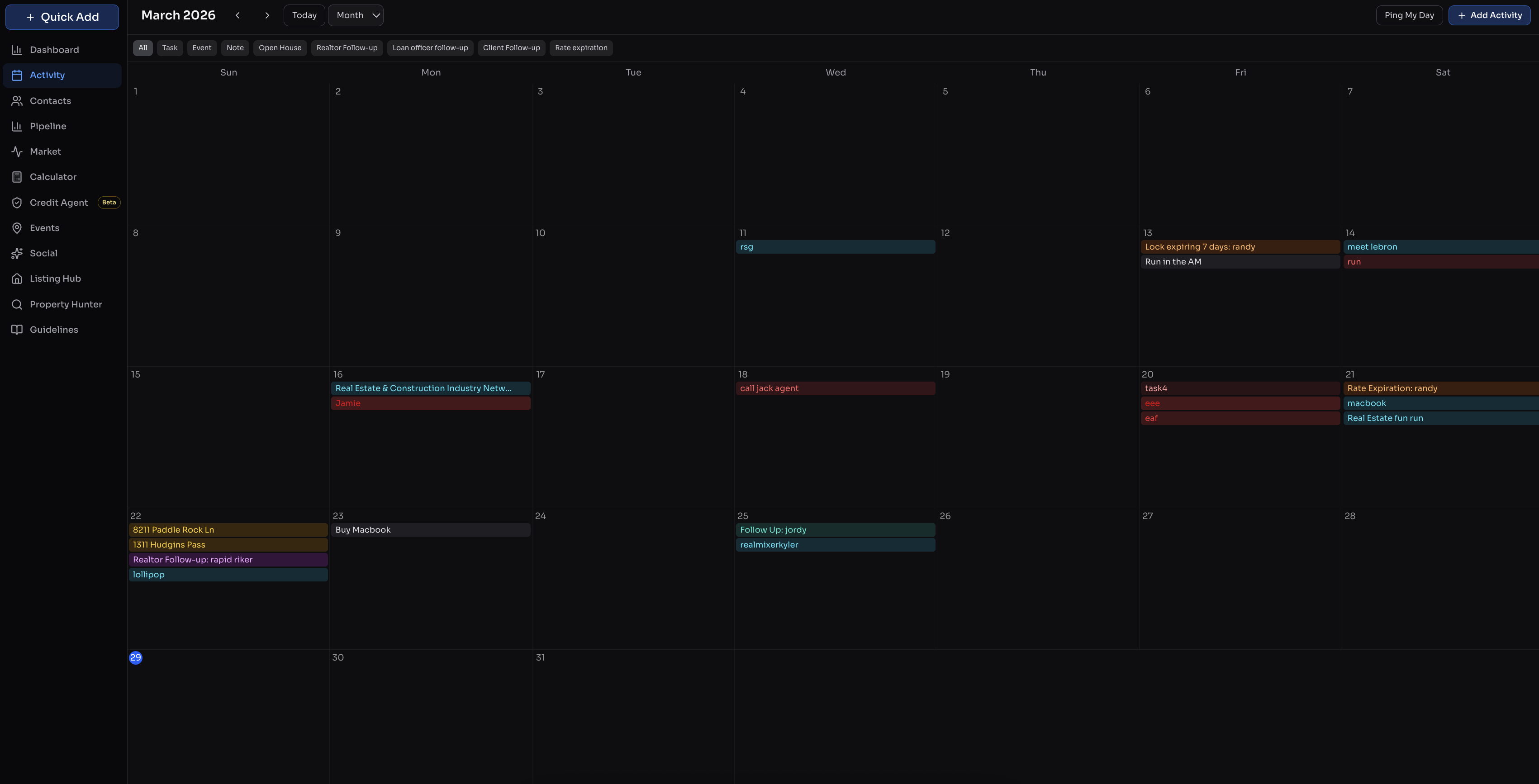 Loan officer Search feature preview