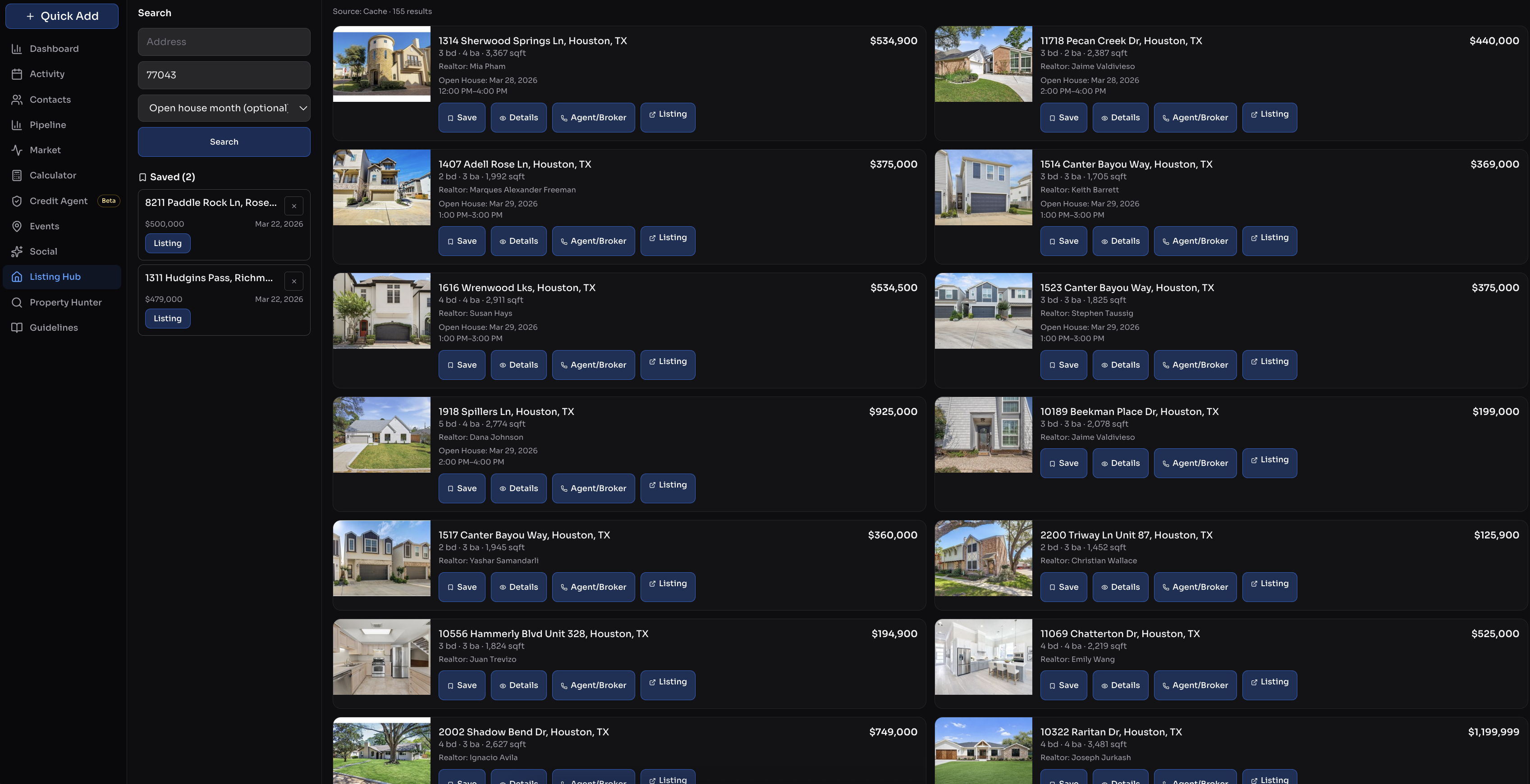 Loan officer Search feature preview